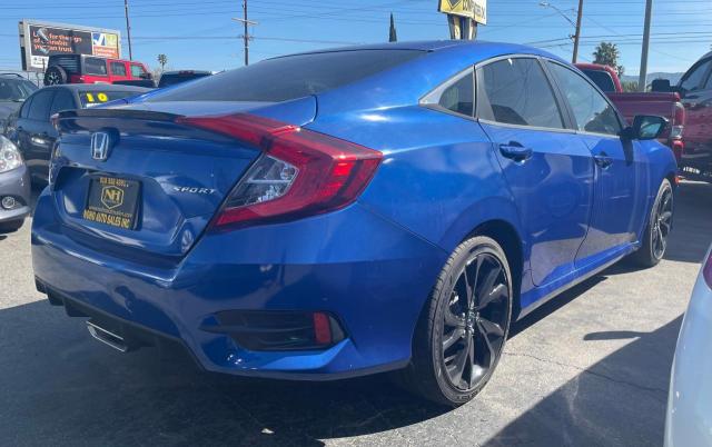 19XFC2F83KE210550 - 2019 HONDA CIVIC SPORT 蓝色 照片 4