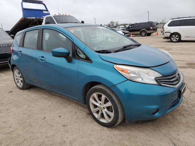 3N1CE2CP3FL356329 - 2015 NISSAN VERSA NOTE S TURQUOISE photo 4