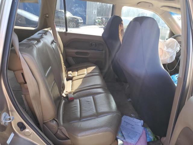 5FNYF18546B007700 - 2006 HONDA PILOT EX TAN photo 11