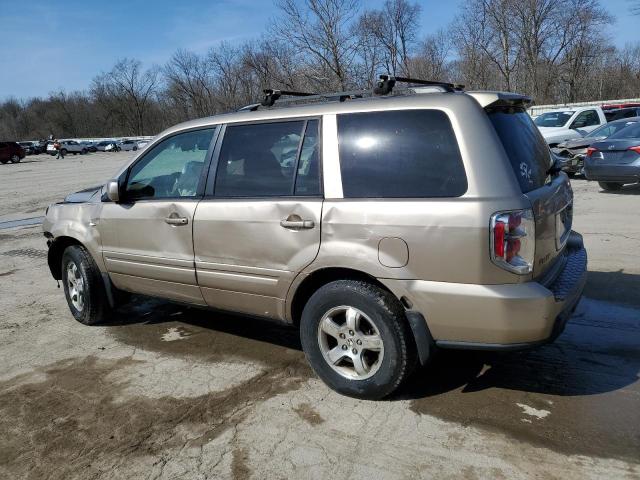 5FNYF18546B007700 - 2006 HONDA PILOT EX TAN photo 2