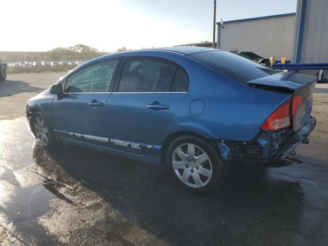 1HGFA16576L065050 - 2006 HONDA CIVIC LX BLUE photo 2