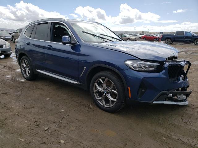 5UX43DP00P9N98181 - 2023 BMW X3 SDRIVE30I BLUE photo 4