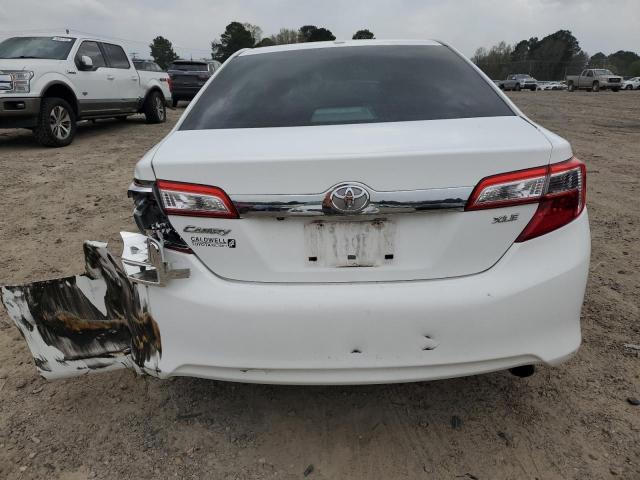 4T4BF1FK2CR245189 - 2012 TOYOTA CAMRY BASE WHITE photo 6