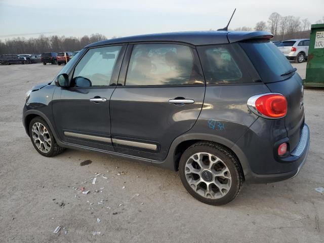 ZFBCFADH4EZ019416 - 2014 FIAT 500L TREKKING CHARCOAL photo 2