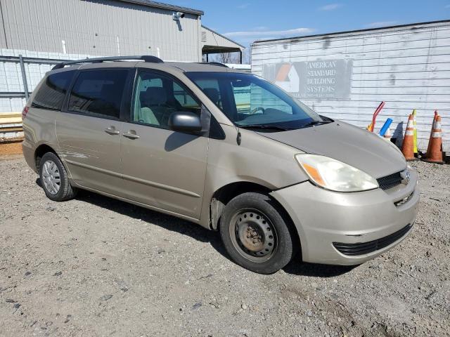 5TDZA23C75S356665 - 2005 TOYOTA SIENNA CE GOLD photo 4