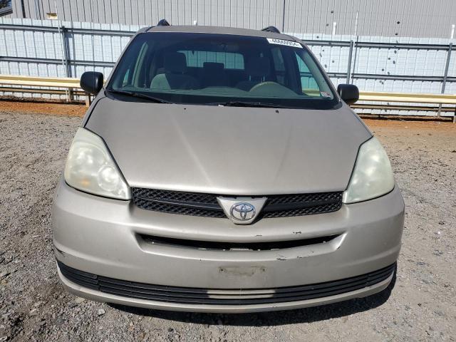 5TDZA23C75S356665 - 2005 TOYOTA SIENNA CE GOLD photo 5