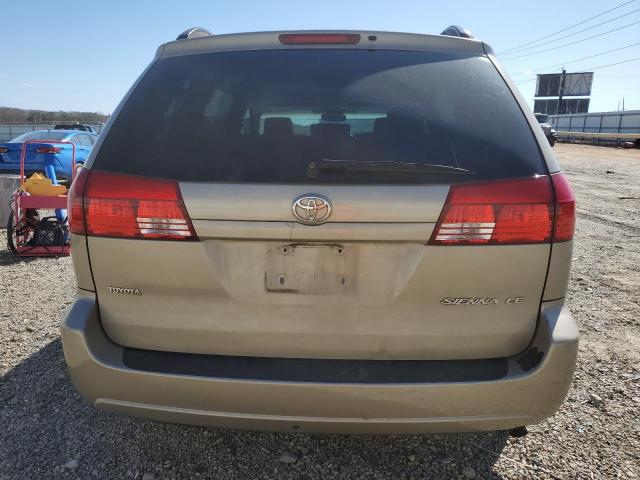 5TDZA23C75S356665 - 2005 TOYOTA SIENNA CE GOLD photo 6