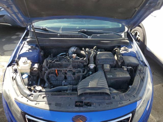 5XXGR4A61DG114088 - 2013 KIA OPTIMA SX BLUE photo 11