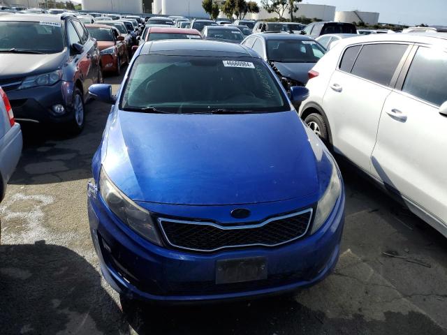 5XXGR4A61DG114088 - 2013 KIA OPTIMA SX BLUE photo 5