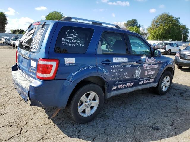 1FMCU49H88KB49141 - 2008 FORD ESCAPE HEV BLUE photo 3