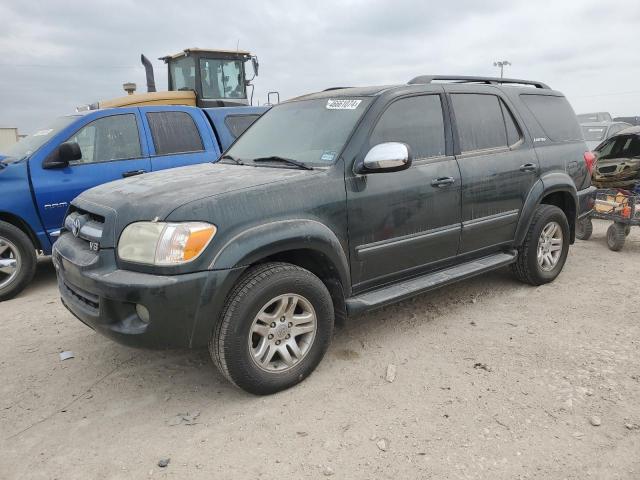 5TDZT38A97S285110 - 2007 TOYOTA SEQUOIA LIMITED GREEN photo 1