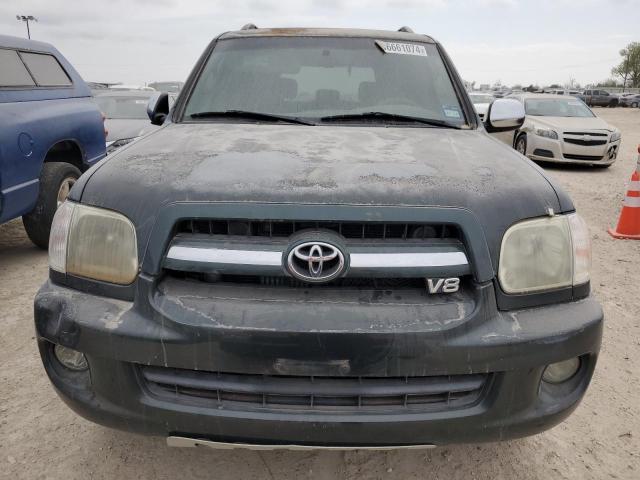 5TDZT38A97S285110 - 2007 TOYOTA SEQUOIA LIMITED GREEN photo 5