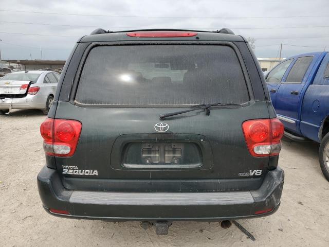 5TDZT38A97S285110 - 2007 TOYOTA SEQUOIA LIMITED GREEN photo 6