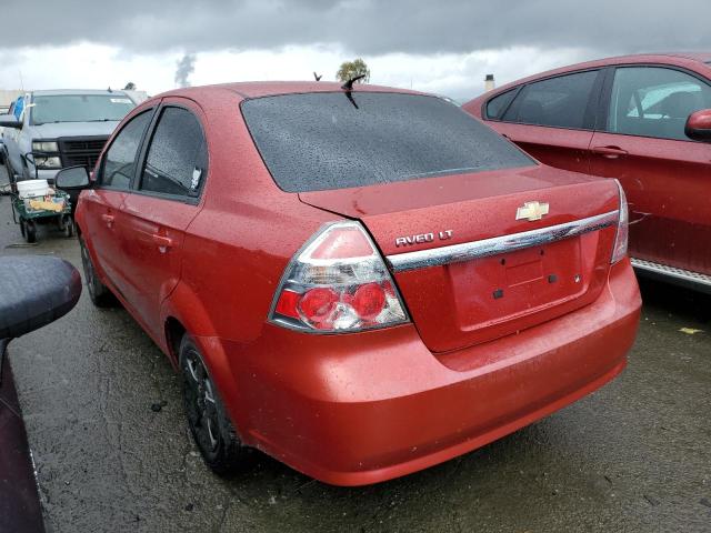 KL1TD56E09B372075 - 2009 CHEVROLET AVEO LS 红色 照片 2