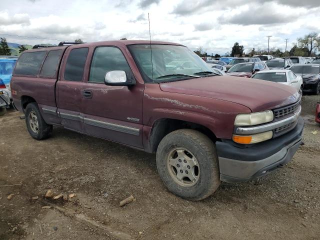 2GCEK19T2X1224369 - 1999 CHEVROLET SILVERADO K1500 BURGUNDY photo 4