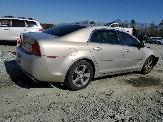1G1ZC5E17BF160222 - 2011 CHEVROLET MALIBU 1LT 金色 照片 3