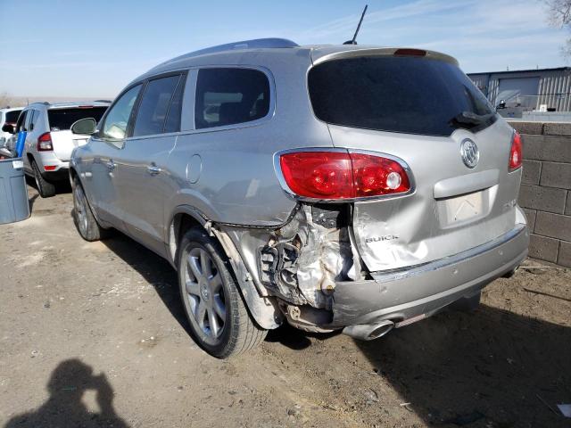 5GAER23798J292609 - 2008 BUICK ENCLAVE CXL SILVER photo 2