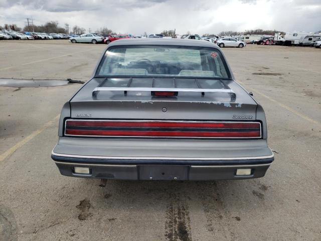 1G4NJ69U9GM177561 - 1986 BUICK SKYLARK CUSTOM GRAY photo 6