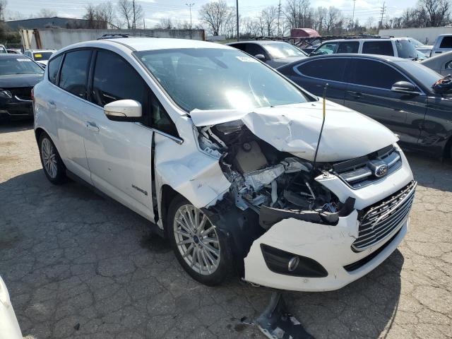 1FADP5BU6DL516223 - 2013 FORD C-MAX SEL WHITE photo 4