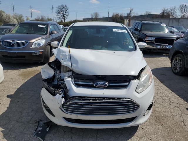 1FADP5BU6DL516223 - 2013 FORD C-MAX SEL WHITE photo 5