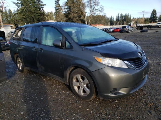 5TDKK3DC7DS290474 - 2013 TOYOTA SIENNA LE GREEN photo 4