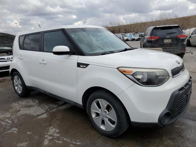 KNDJN2A23E7065361 - 2014 KIA SOUL WHITE photo 4