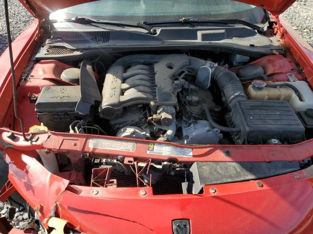 2B3CA3CV6AH125327 - 2010 DODGE CHARGER SXT RED photo 11