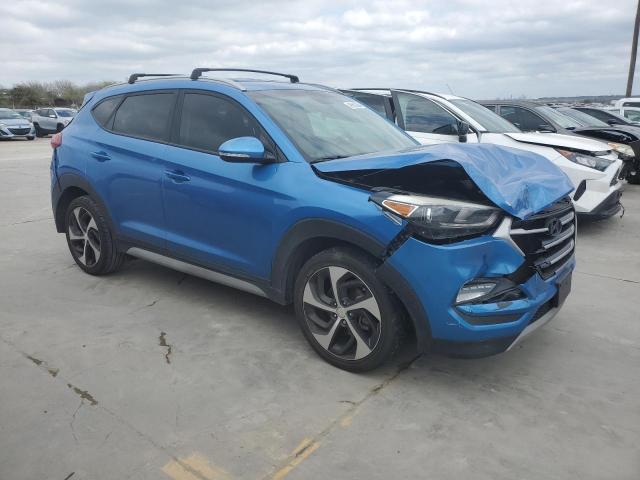 KM8J33AL0JU707840 - 2018 HYUNDAI TUCSON SPORT BLUE photo 4