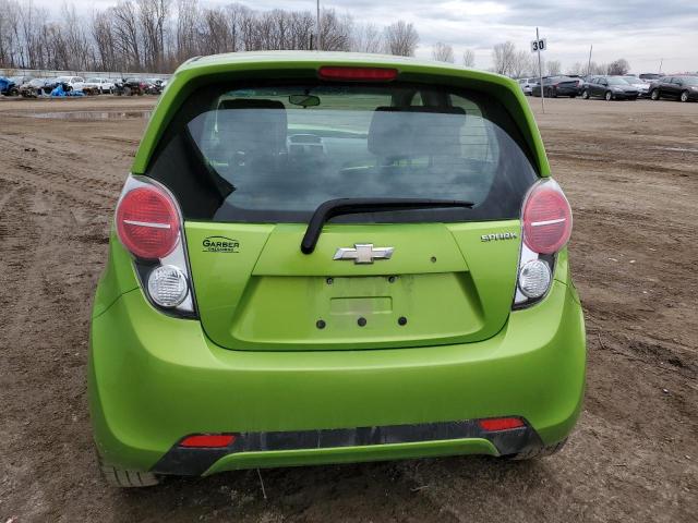 KL8CB6S94EC543050 - 2014 CHEVROLET SPARK LS GREEN photo 6