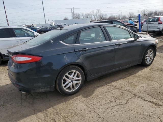 3FA6P0H71ER175460 - 2014 FORD FUSION SE BLUE photo 3