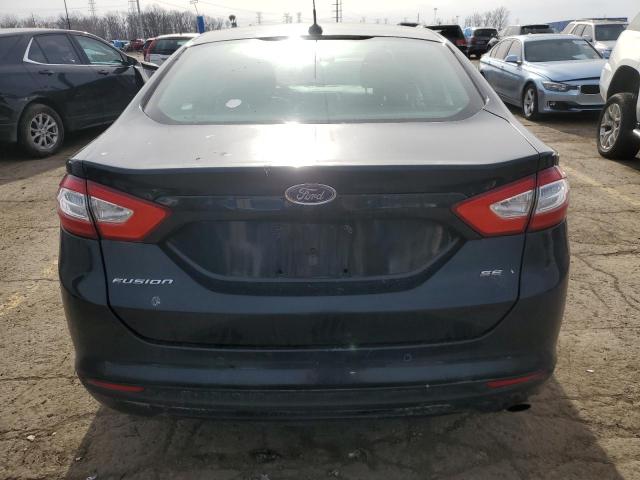 3FA6P0H71ER175460 - 2014 FORD FUSION SE BLUE photo 6