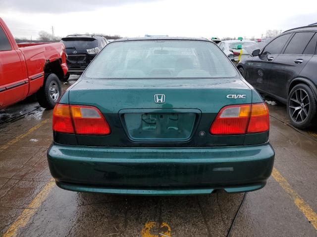 2HGEJ6619XH518511 - 1999 HONDA CIVIC BASE GREEN photo 6