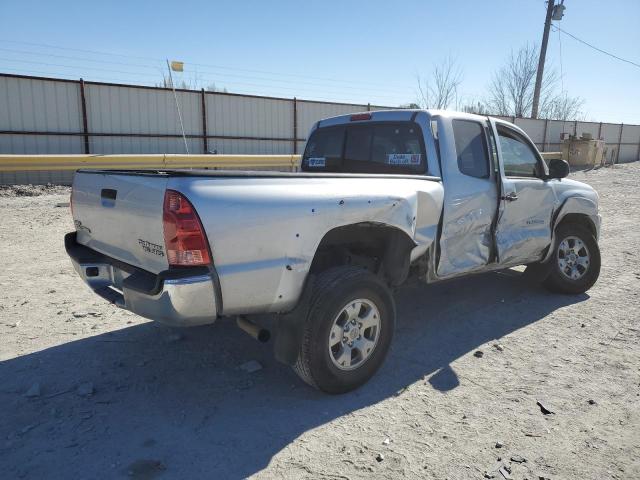 5TETU62N78Z551146 - 2008 TOYOTA TACOMA PRERUNNER ACCESS CAB SILVER photo 3