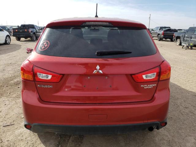 JA4AP3AU7GZ029529 - 2016 MITSUBISHI OUTLANDER ES RED photo 6