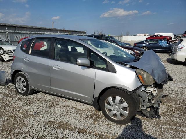 JHMGE8H33DC046115 - 2013 HONDA FIT SILVER photo 4