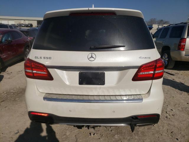 4JGDF7DE0HA877183 - 2017 MERCEDES-BENZ GLS 550 4MATIC WHITE photo 6