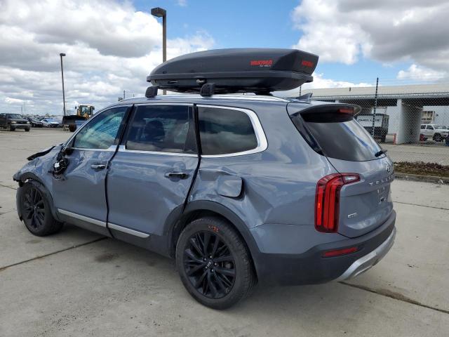 5XYP5DHC8MG140836 - 2021 KIA TELLURIDE SX GRAY photo 2