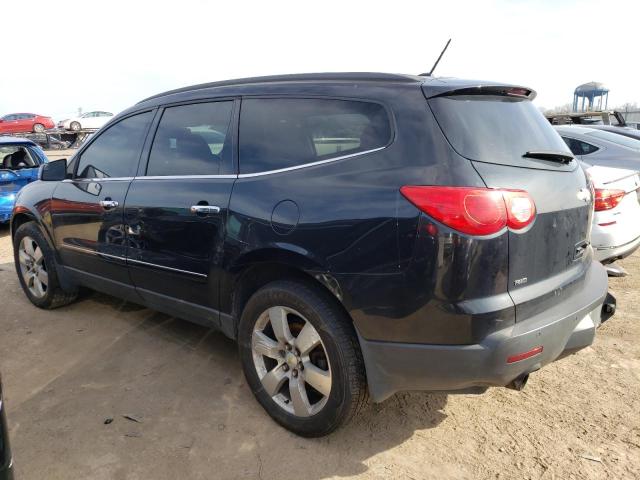 1GNKVLED3BJ116305 - 2011 CHEVROLET TRAVERSE LTZ BLACK photo 2