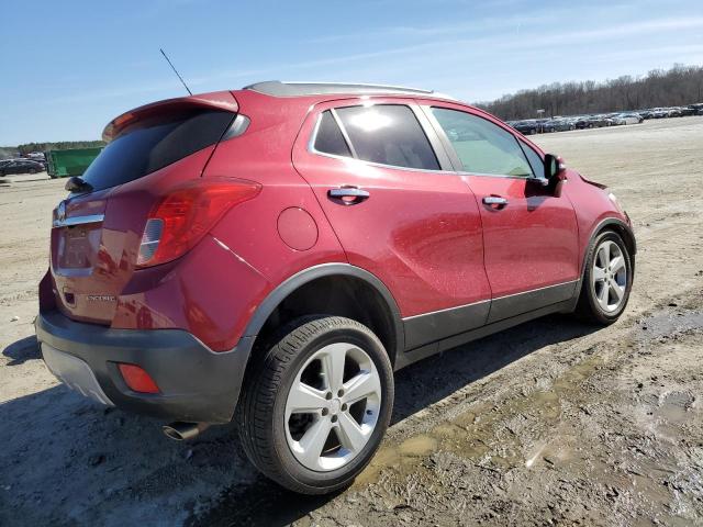 KL4CJASB7FB134106 - 2015 BUICK ENCORE RED photo 3