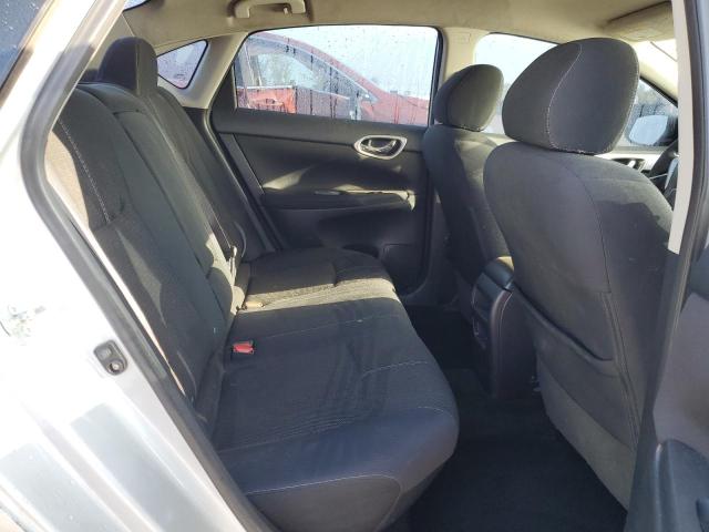 3N1AB7APXEY213511 - 2014 NISSAN SENTRA S SILVER photo 10
