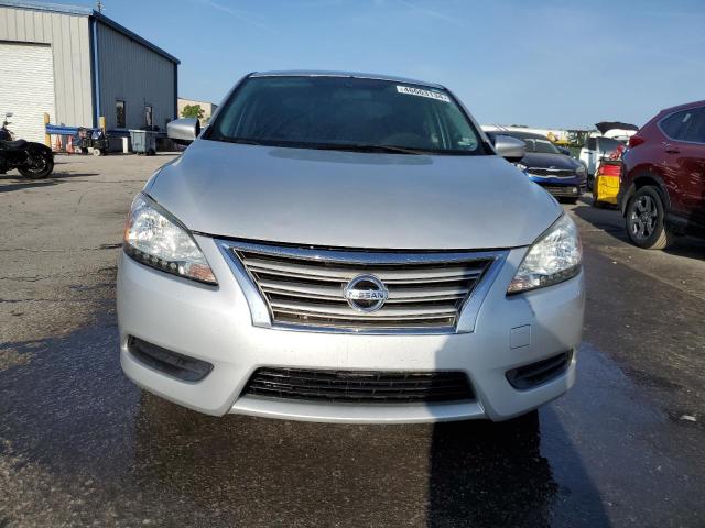 3N1AB7APXEY213511 - 2014 NISSAN SENTRA S SILVER photo 5