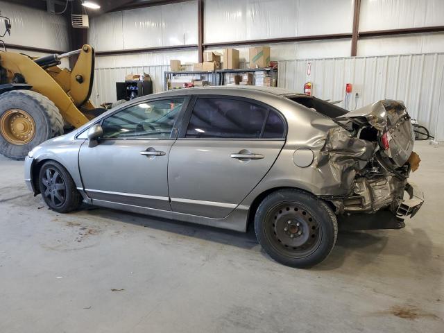 1HGFA16526L073699 - 2006 HONDA CIVIC LX GRAY photo 2