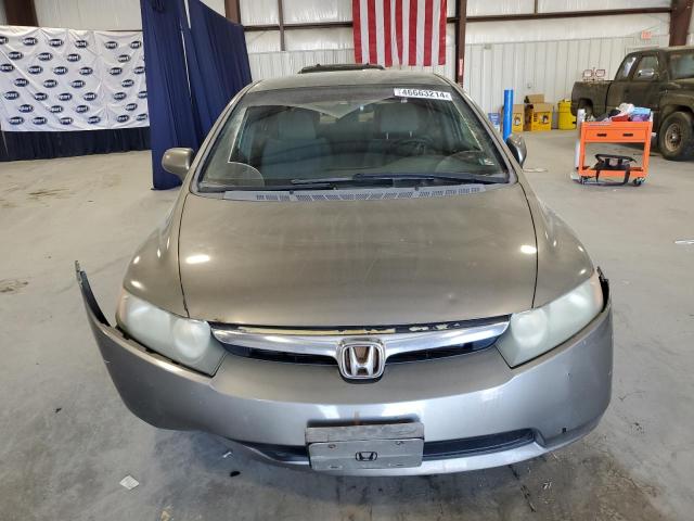 1HGFA16526L073699 - 2006 HONDA CIVIC LX GRAY photo 5