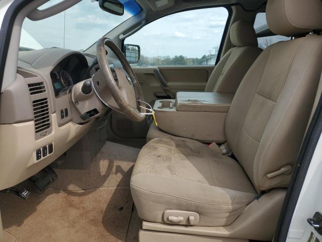 1N6BA06A88N342135 - 2008 NISSAN TITAN XE WHITE photo 7