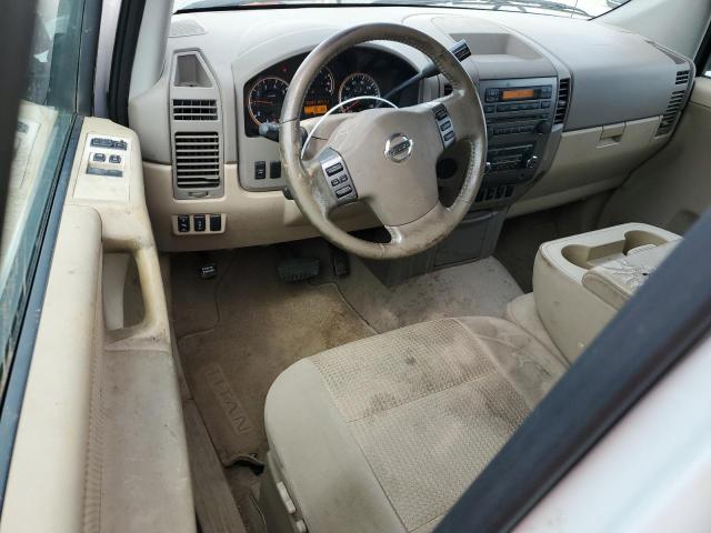 1N6BA06A88N342135 - 2008 NISSAN TITAN XE WHITE photo 8