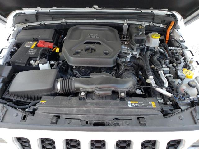 1C4JJXP67NW212371 - 2022 JEEP WRANGLER U SAHARA 4XE WHITE photo 11