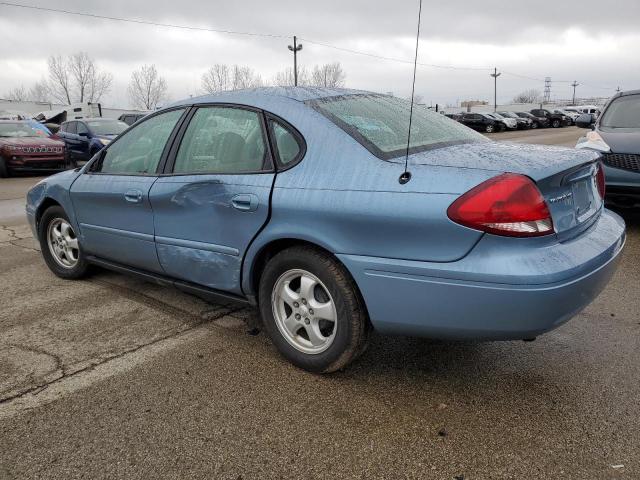 1FAFP53U26A179412 - 2006 FORD TAURUS SE BLUE photo 2