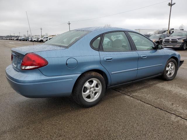 1FAFP53U26A179412 - 2006 FORD TAURUS SE BLUE photo 3