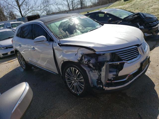 2LMTJ6LR7GBL57028 - 2016 LINCOLN MKX RESERVE WHITE photo 4