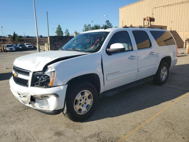 1GNSCJE02CR277707 - 2012 CHEVROLET SUBURBAN C1500 LT WHITE photo 1